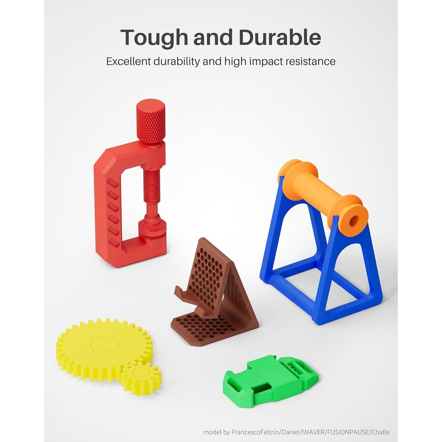 Filamento ELEGOO PETG 1.75mm Azul 1KG para Impresora 3D