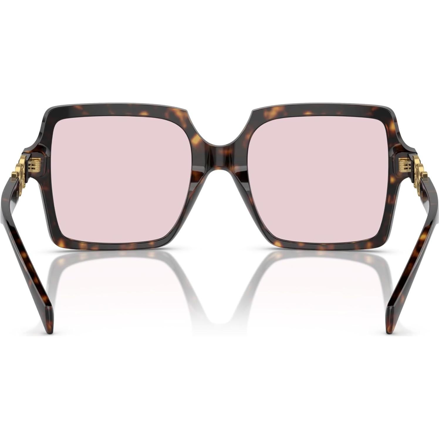 Gafas de Sol Versace Mujer Marco Negro Lentes Grises 55mm