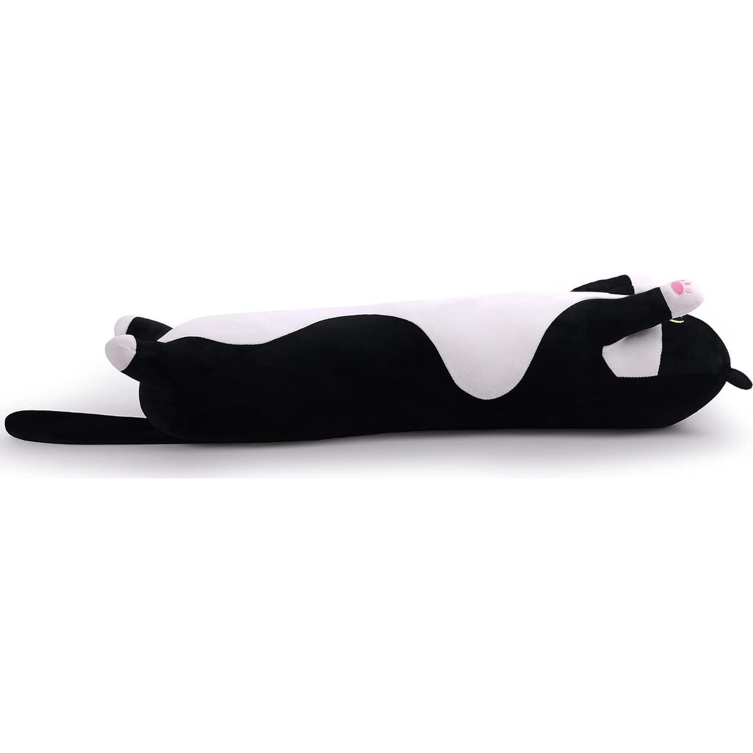 Pillow de Gato de Felpa MIAOHAHA 110cm Suave y Abrazable