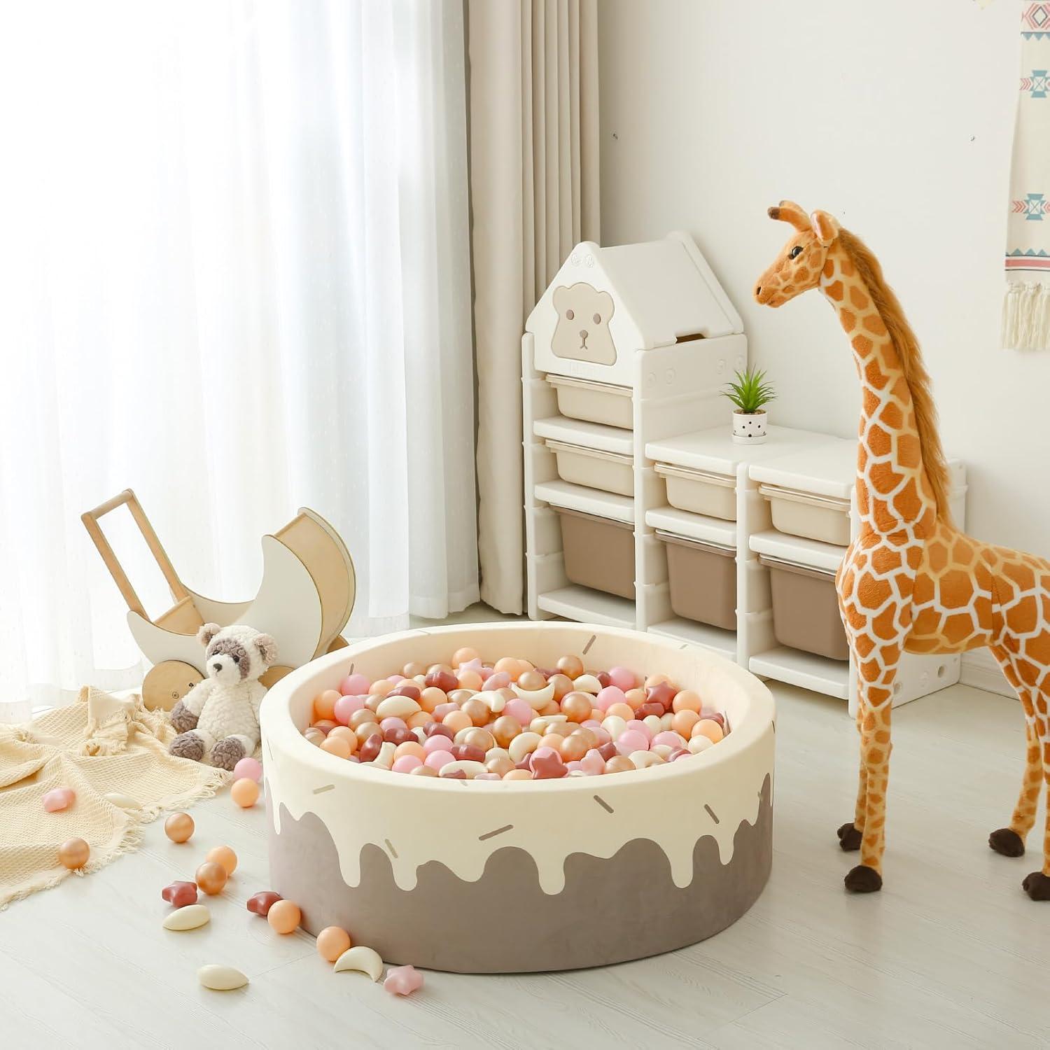 Bolas de Piscina GOGOSO 100pcs Estrellas y Lunas