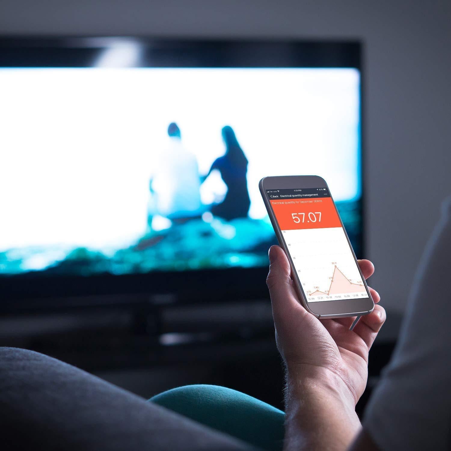 Enchufe Wi-Fi TORK WFIP2EM con Monitoreo de Energía