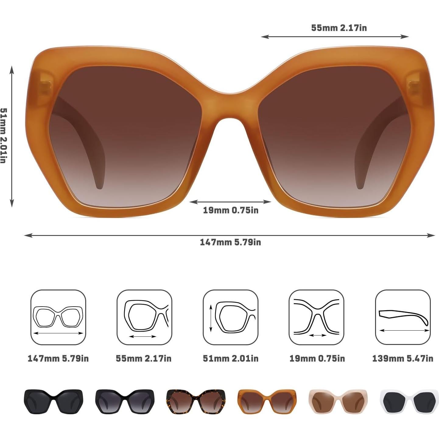 Gafas de sol polarizadas FZN802 UV400 para adultos