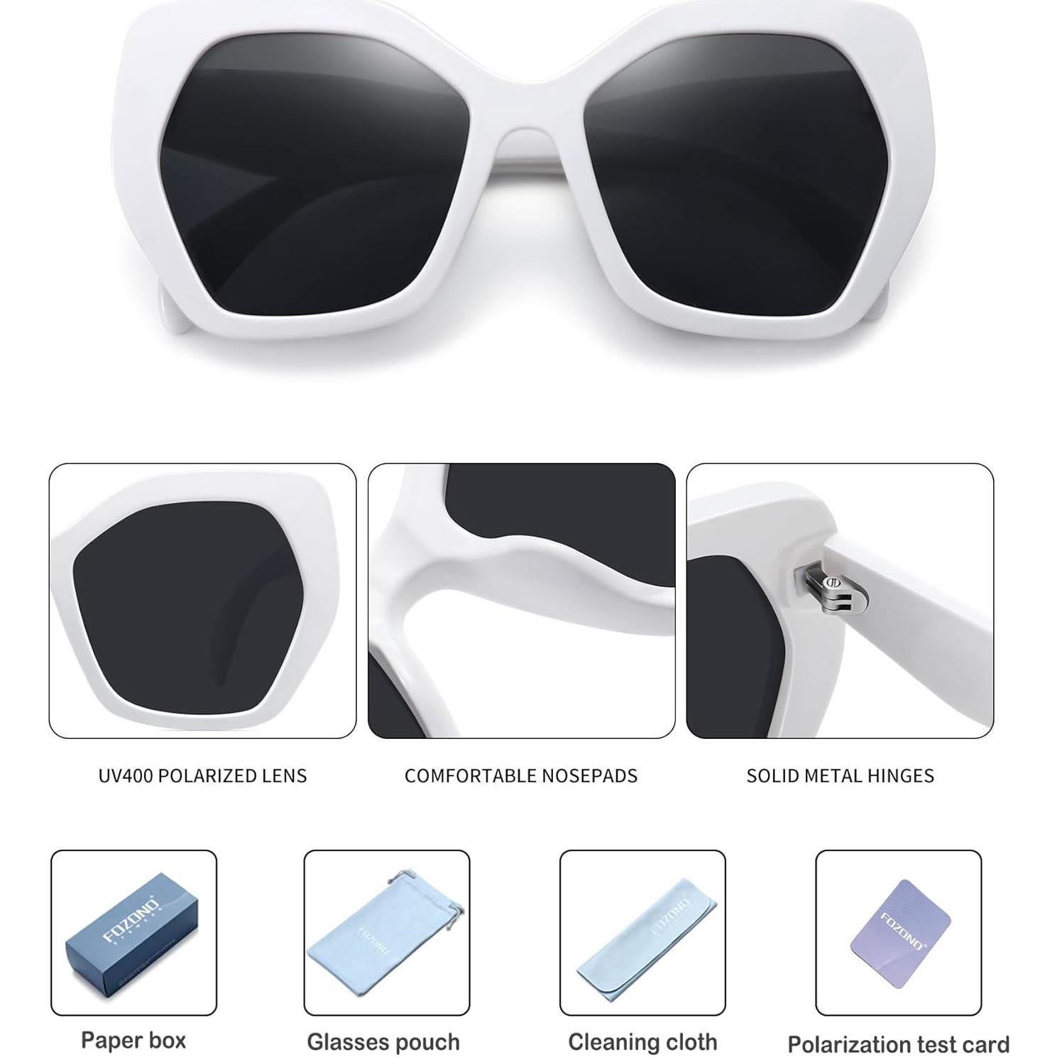 Gafas de sol polarizadas FZN802 UV400 para adultos unisex