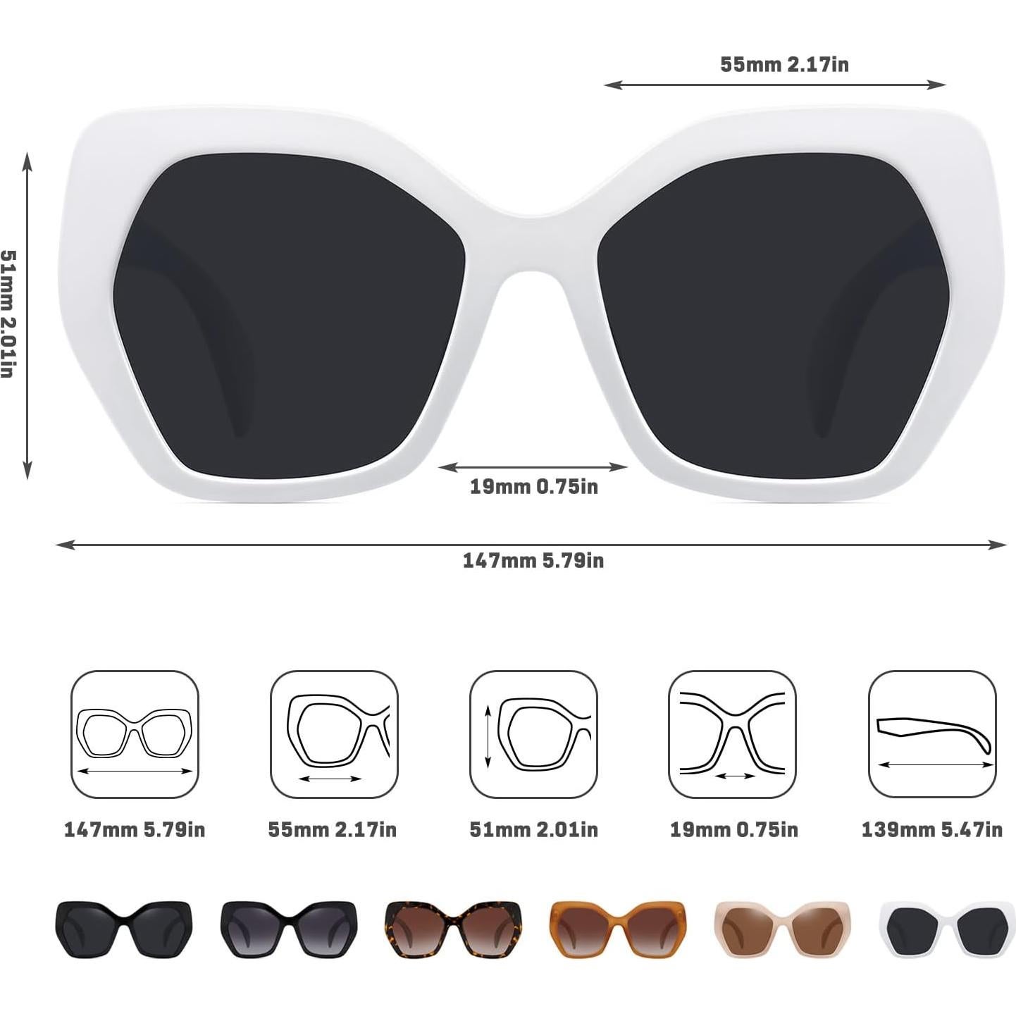 Gafas de sol polarizadas FZN802 UV400 para adultos unisex