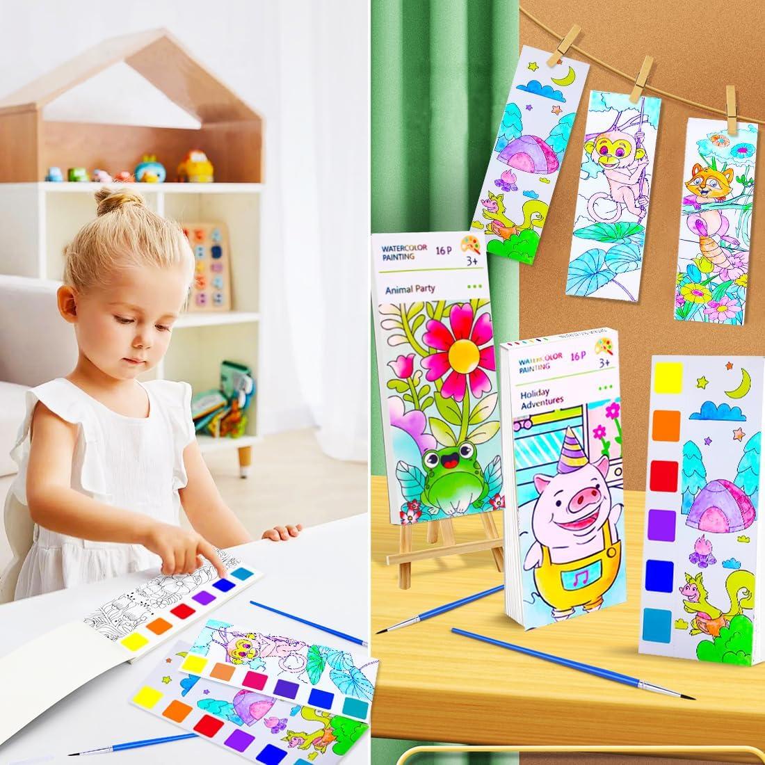 Set de Pintura Acuarela BAOXUE para Niños 2PCS No Tóxico