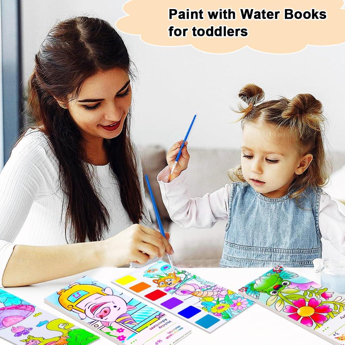 Set de Pintura Acuarela BAOXUE para Niños 2PCS No Tóxico