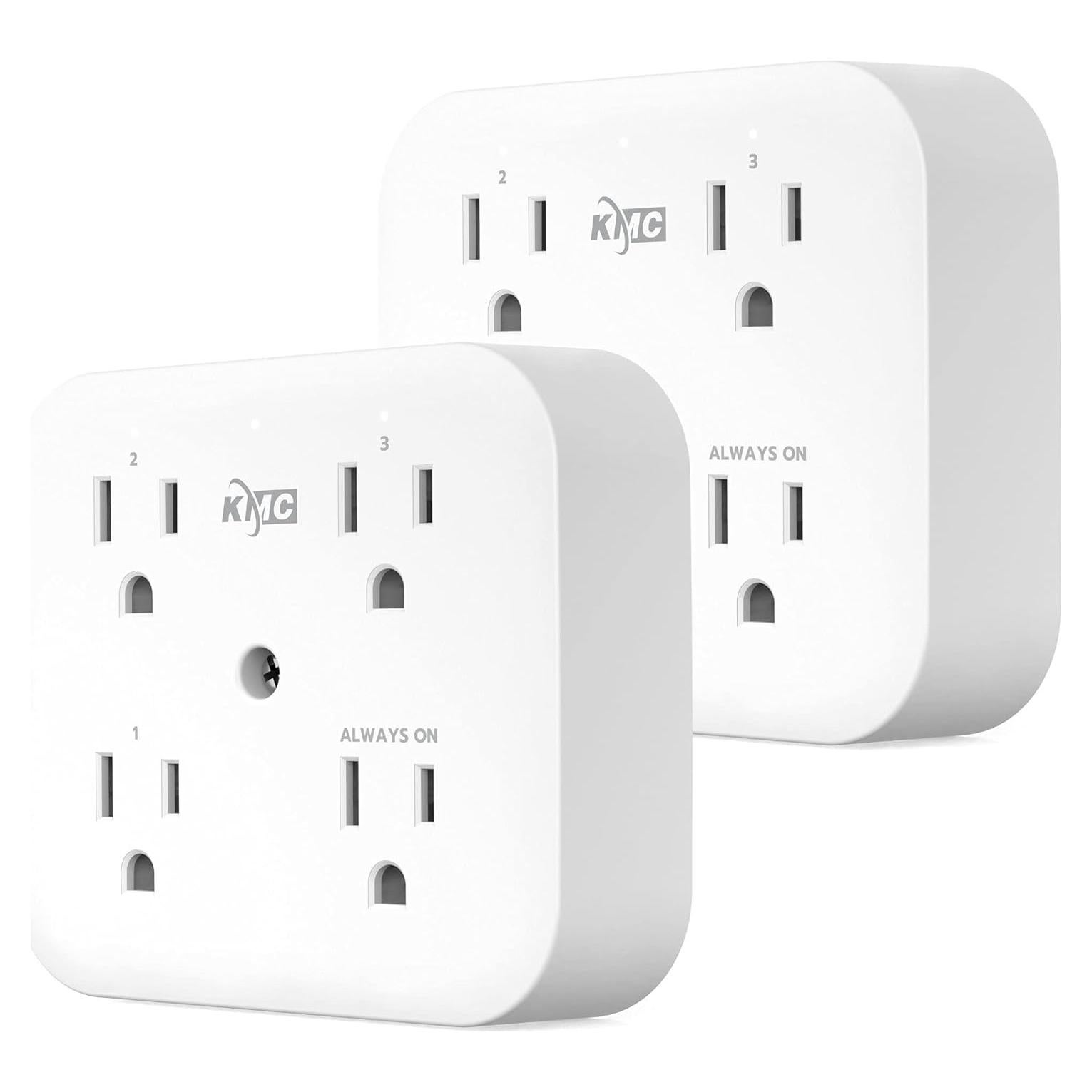 KMC Smart Tap Mini 3 Enchufes Inteligentes 2-Pack