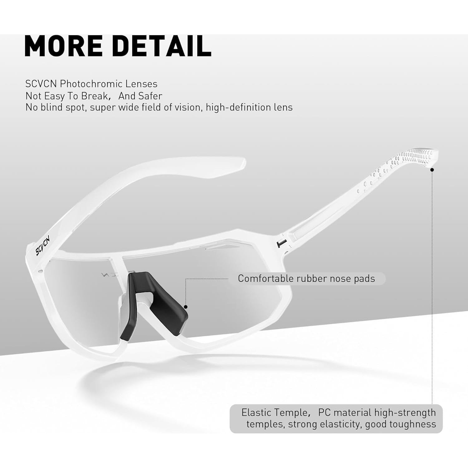 Gafas de Ciclismo SCVCN DZ-S62 Fotoquímicas UV400