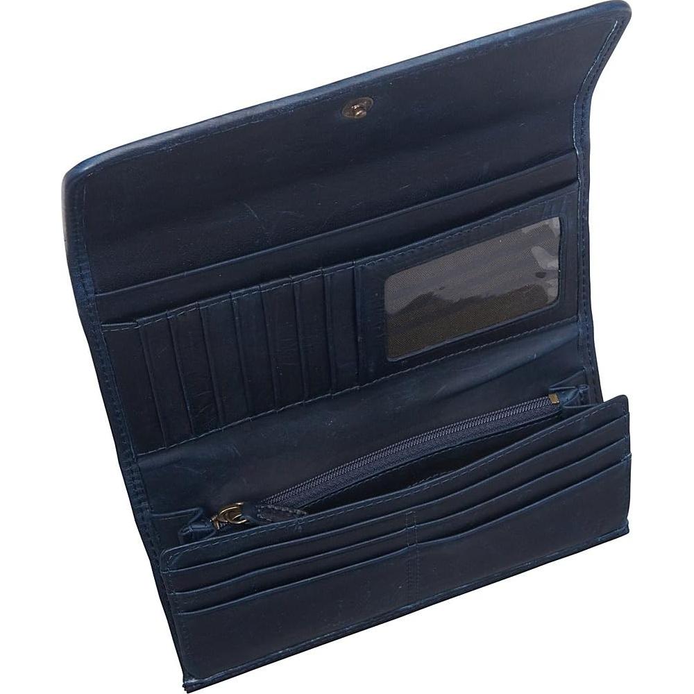 Billetera de Cuero Frye Melissa para Mujeres - Compacta Beige