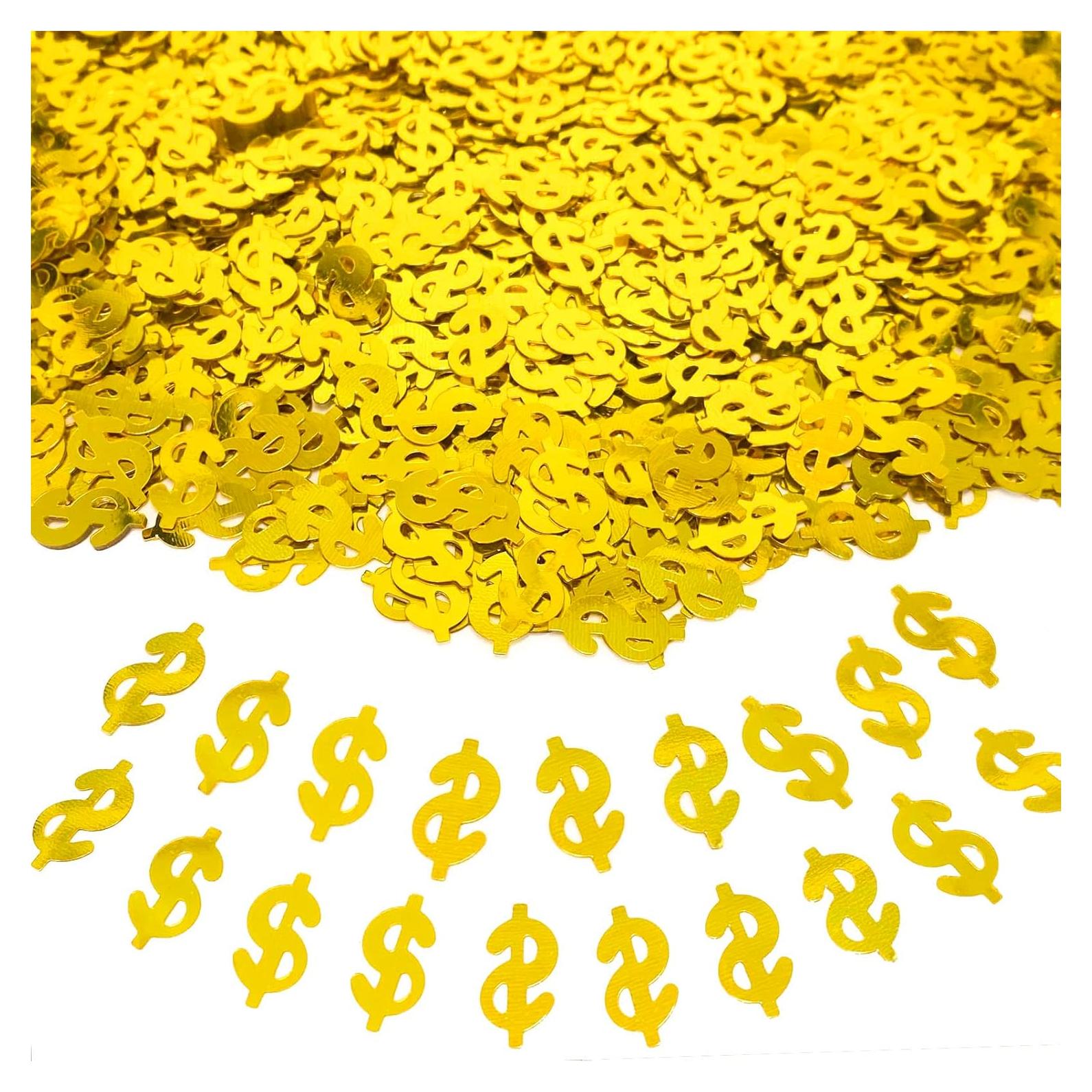 Confeti Dólar JNSAXMI 1.6 Oz Decoración Fiesta