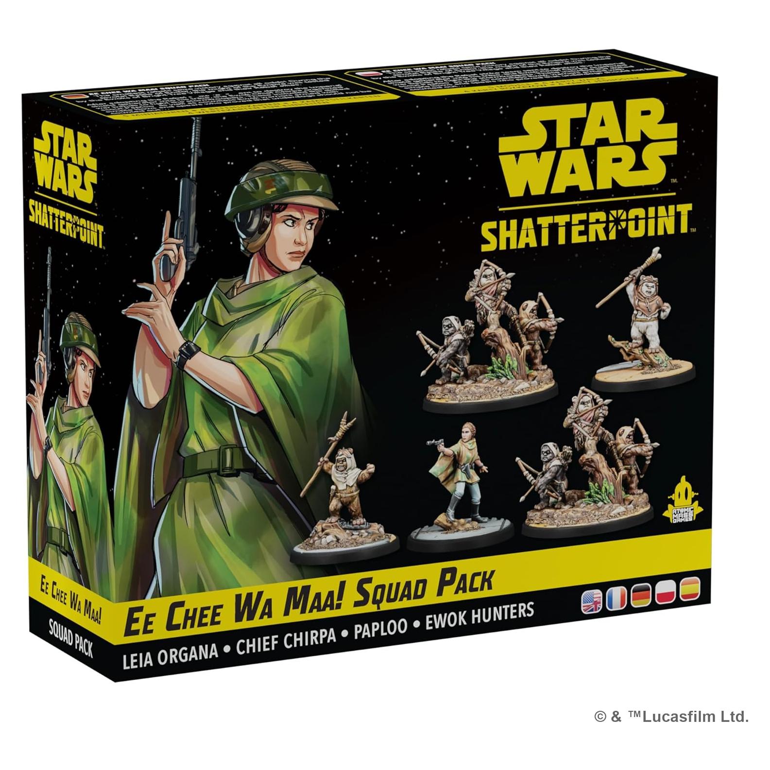 Star Wars Shatterpoint Paquete de Escuadra - Miniaturas 2 Jugadores