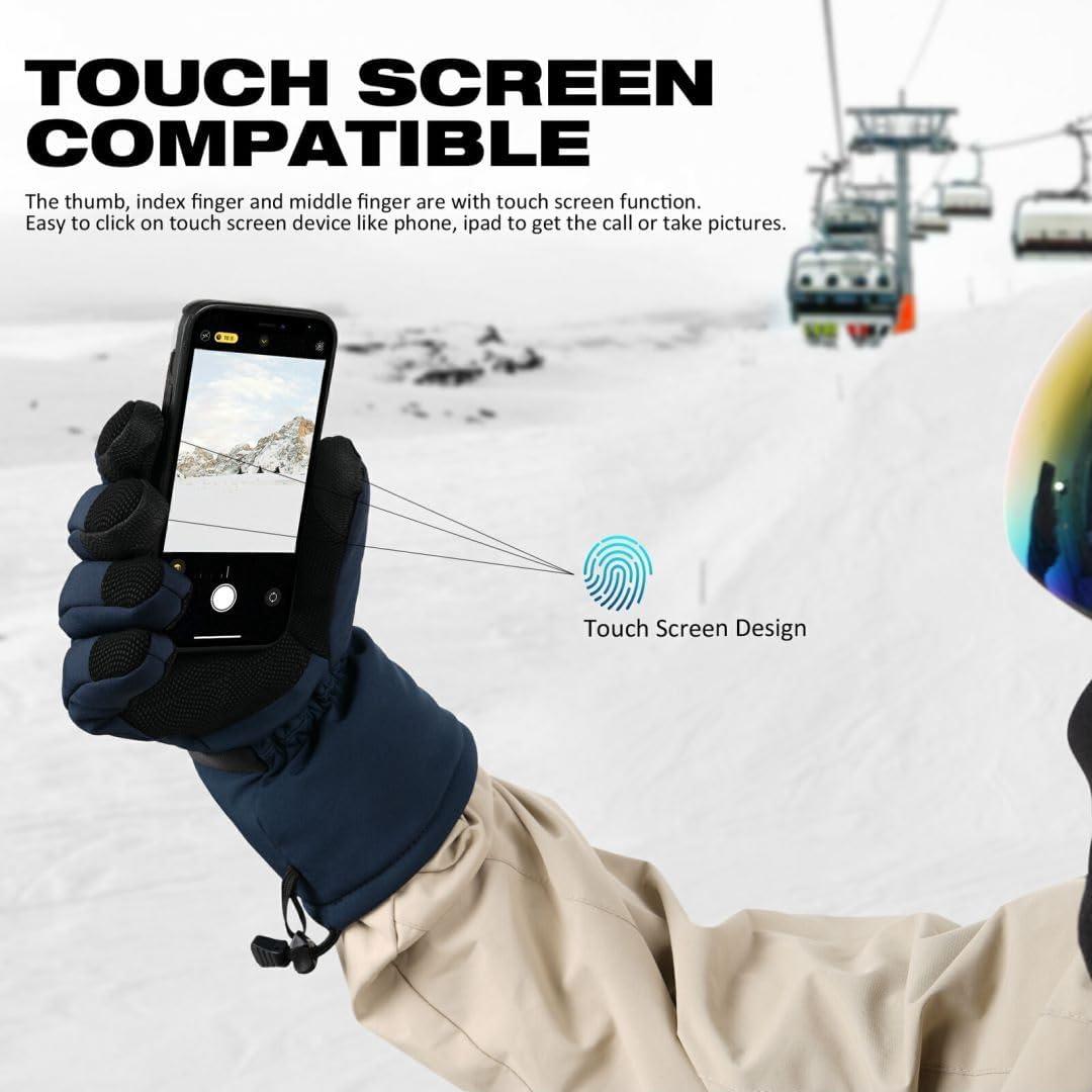 Guantes de Esquí MCTi Impermeables para Hombre Talla XL