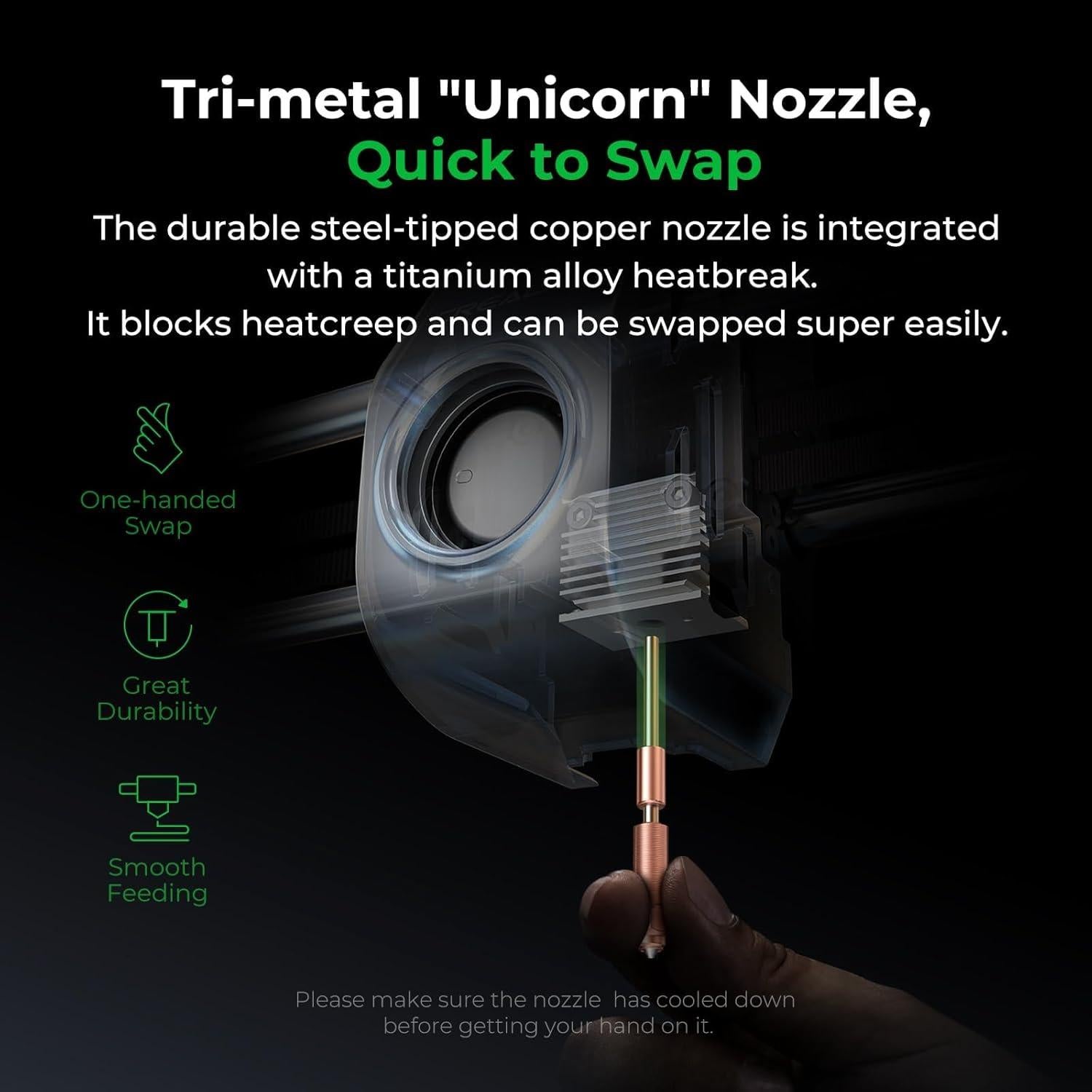 Impresora 3D Creality K1C 2024 600mm/s Nivelación Automática