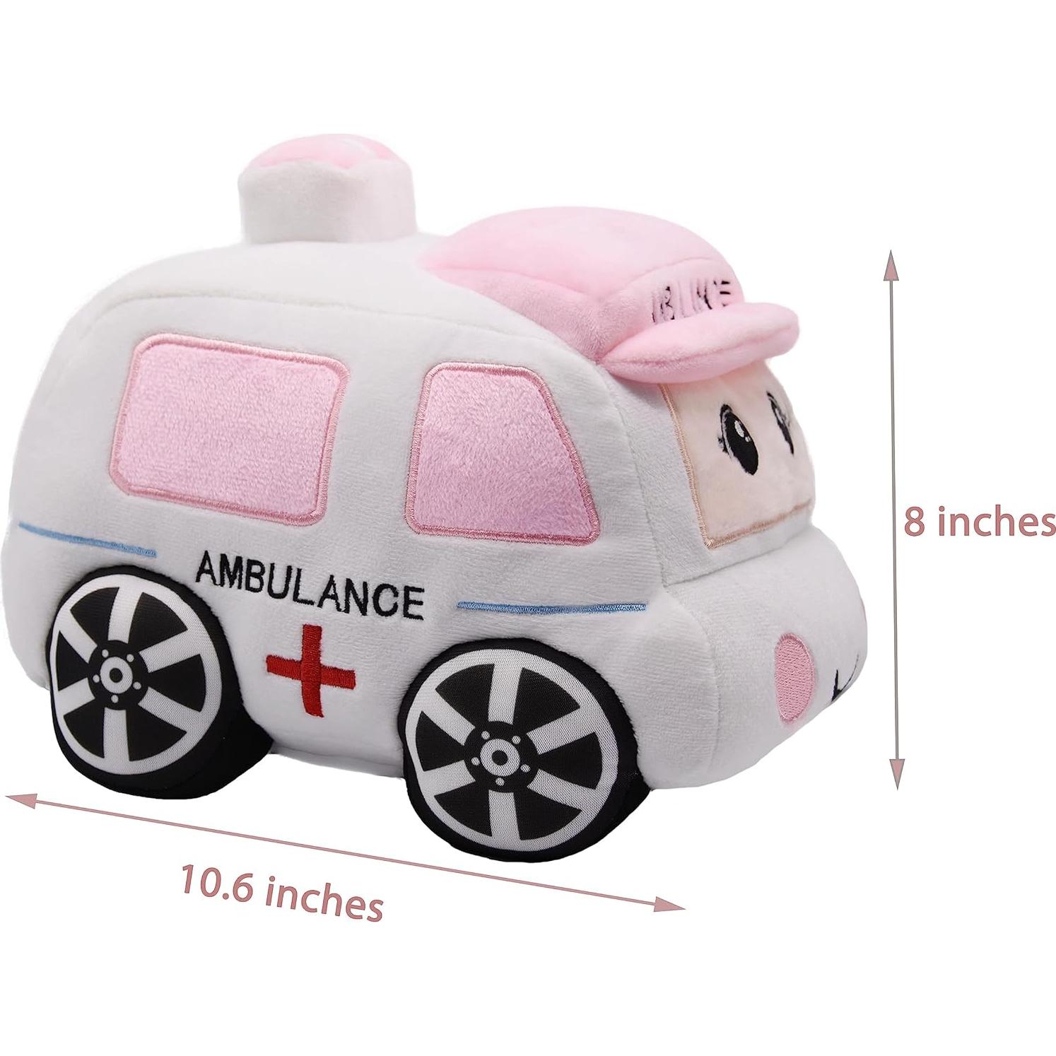 Juguete de Ambulancia de Peluche YONLIT 26.9 cm Suave