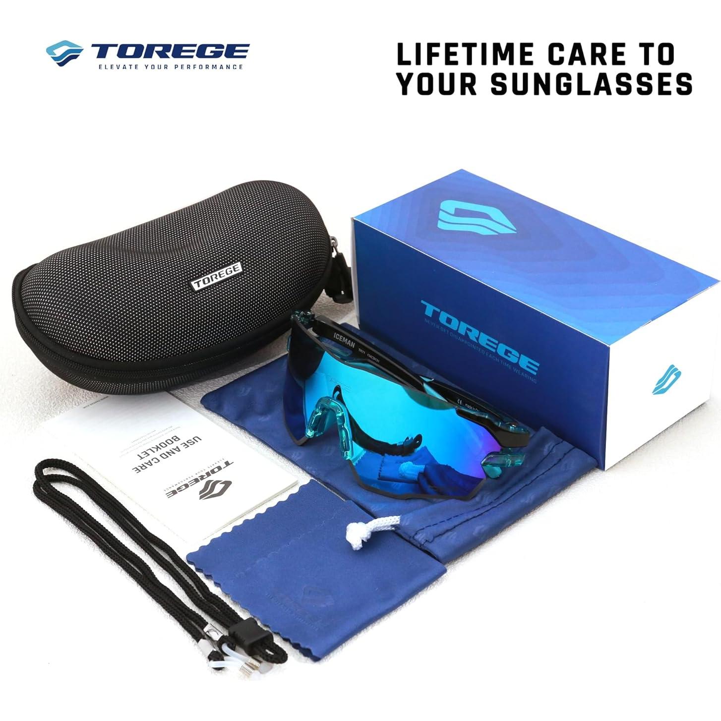 Gafas de Sol TOREGE Z87 para Ciclismo y Deportes - UV