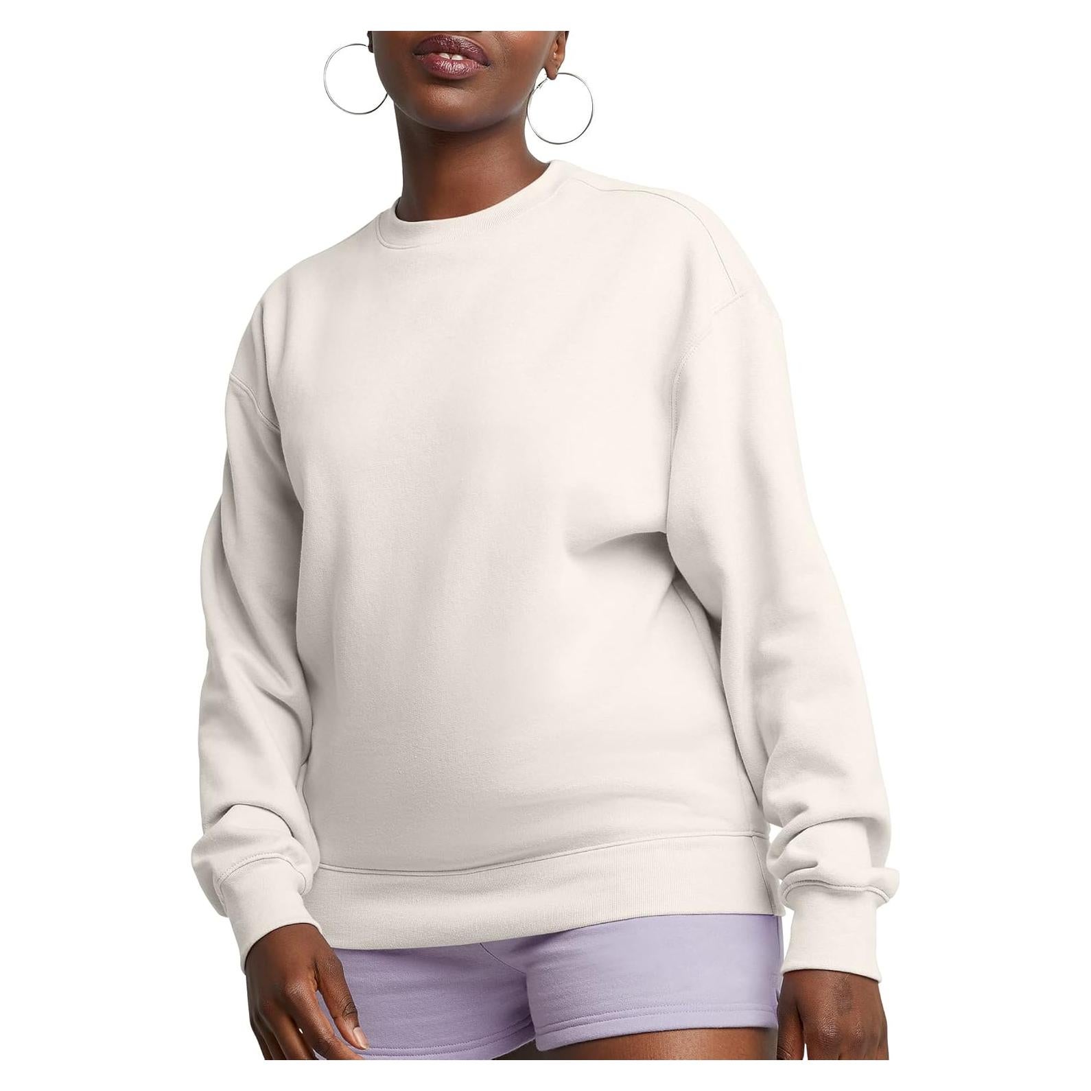 Sudadera Hanes Originals Mujer Talla Grande Felpa Algodón