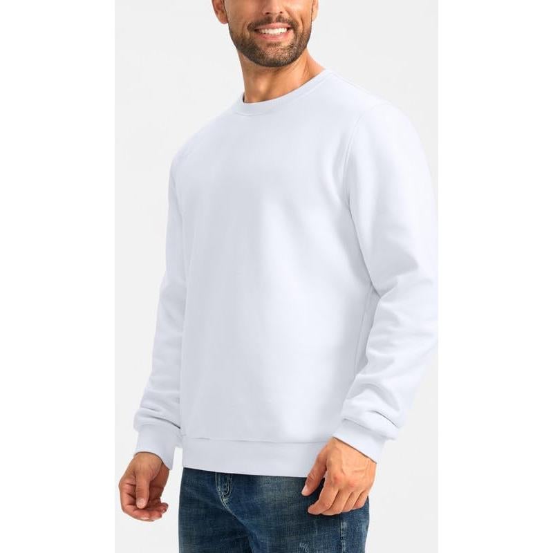 Sudadera G Gradual Forrada de Sherpa para Hombre Mediana Blanca