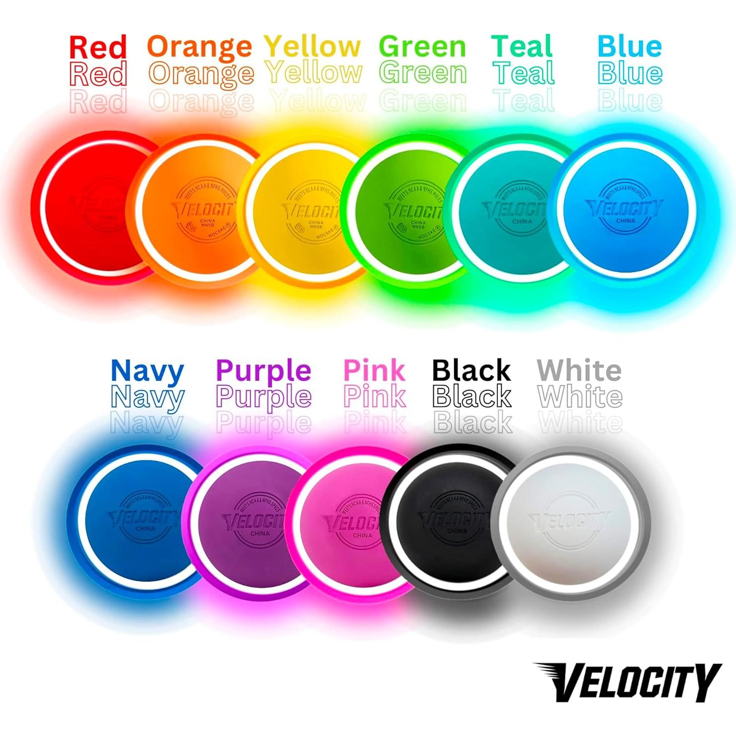 Pelotas de Lacrosse Velocity - 1, 3, 6, 12, 24, 36 Pcs