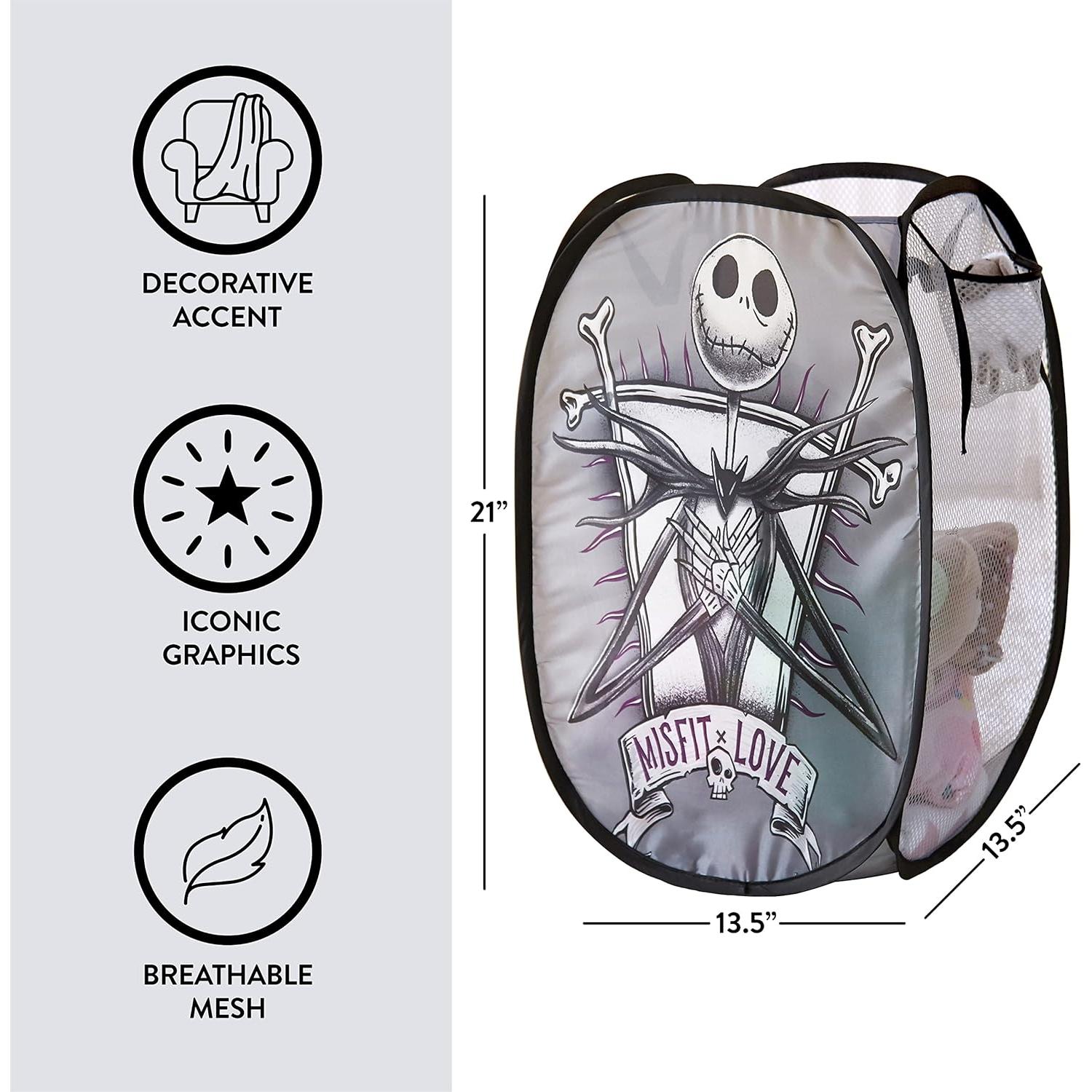 Cesta de Lavandería Plegable Idea Nuova 60L Pesadilla