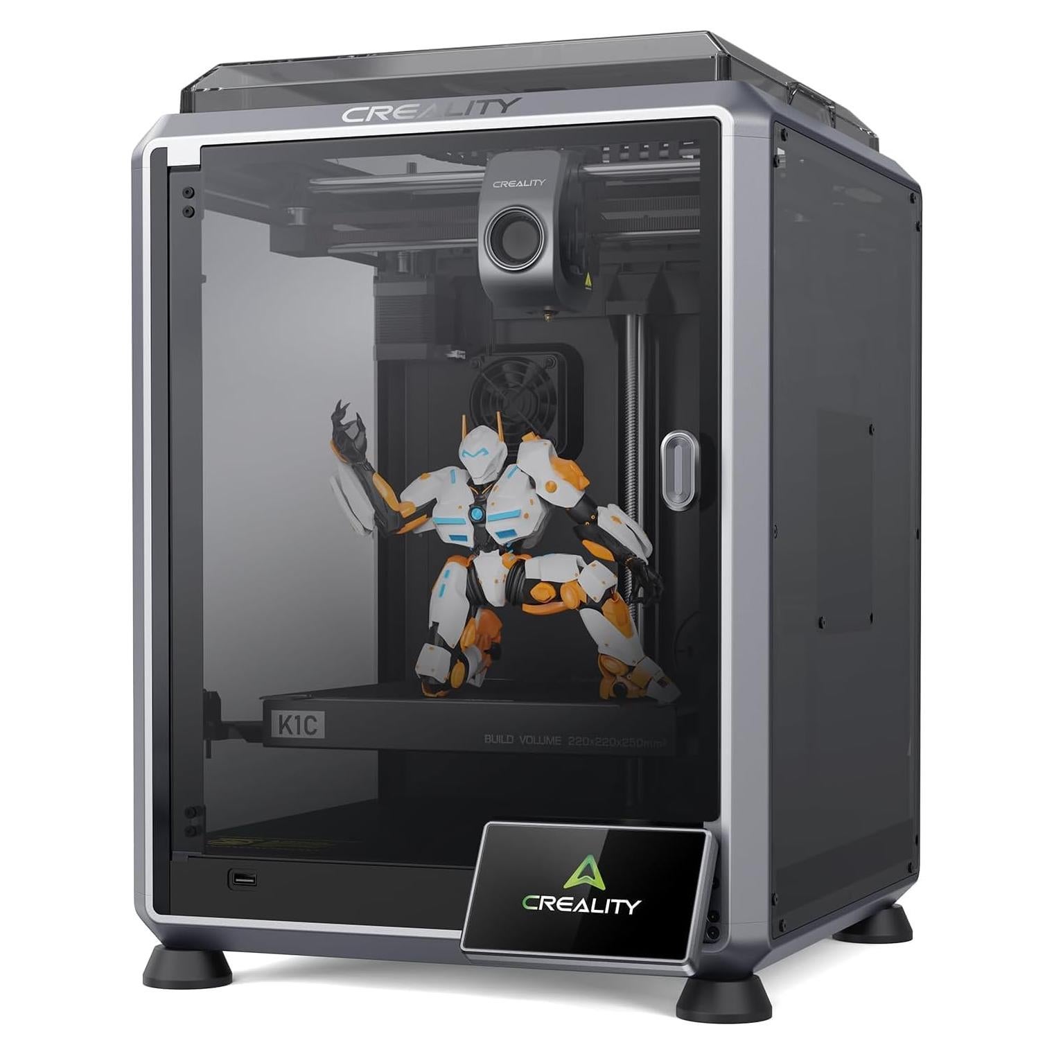 Impresora 3D Creality K1C, 600mm/s, Nivelación Automática