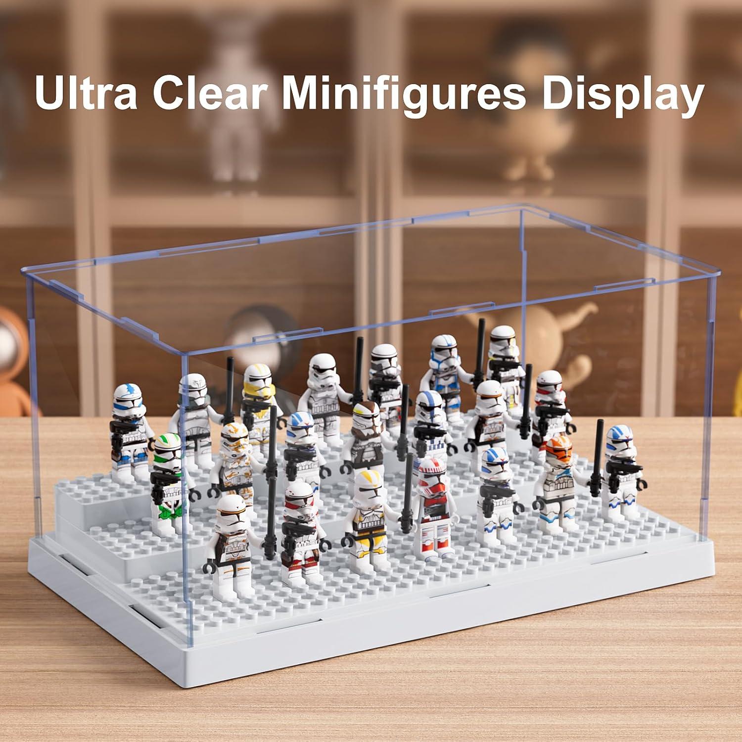 Caja de Exhibición Mlikero para Minifiguras 25,5x15,5x13,7cm