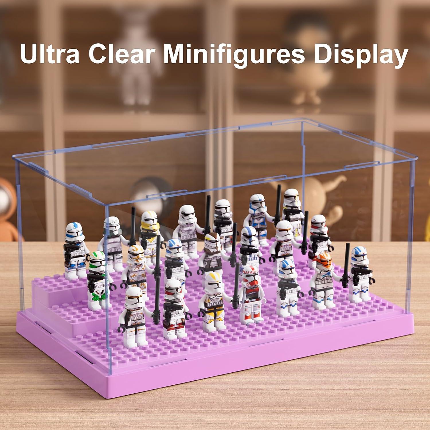 Caja de Exhibición Mlikero para Minifiguras Acrílica 25,4 cm
