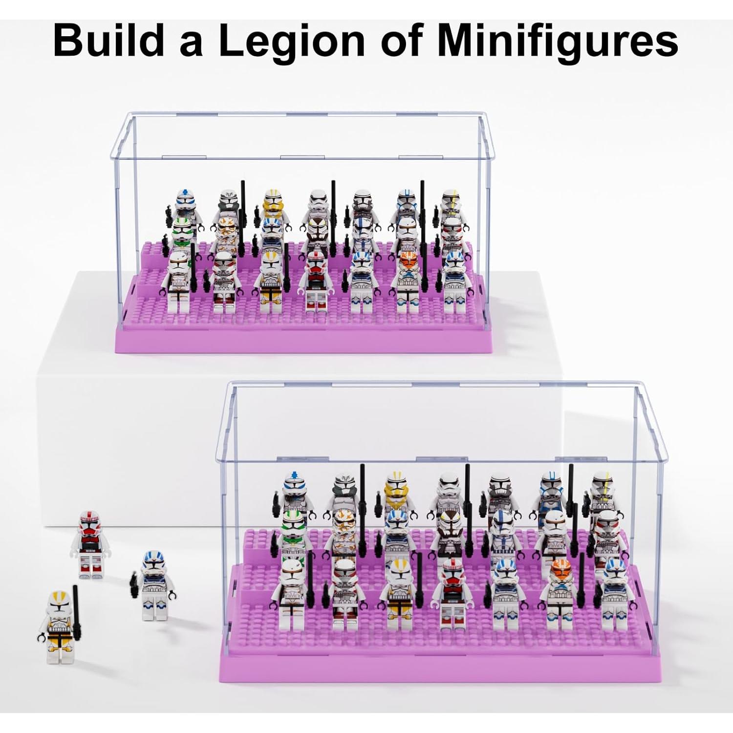 Caja de Exhibición Mlikero para Minifiguras Acrílica 25,4 cm