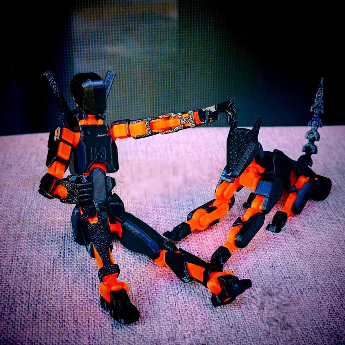 Figura de Acción T13 SOOZAFONE Robot 3D Movible + Perro