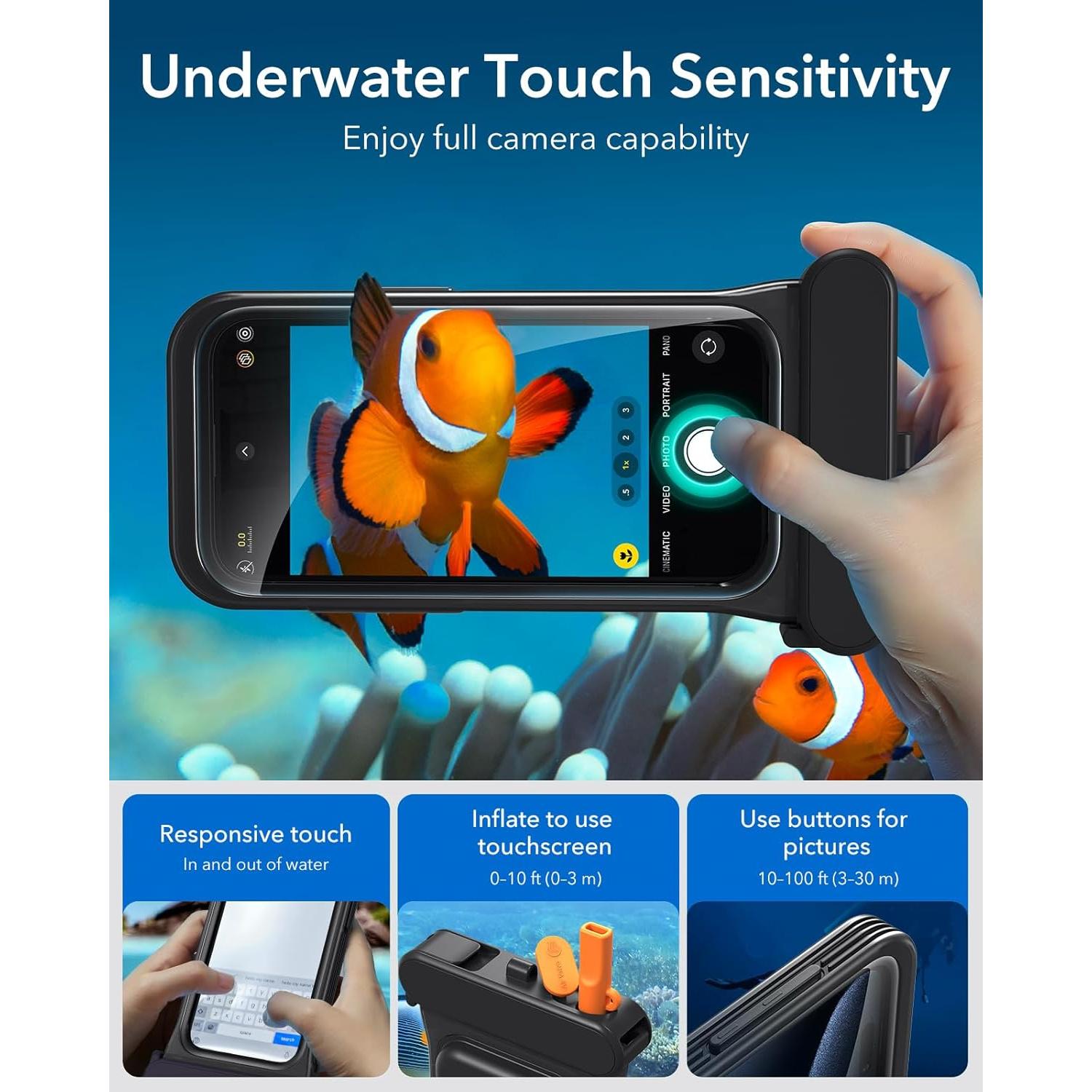 Funda Impermeable ESR para iPhone 15 Pro / 14 Pro / 13 Pro