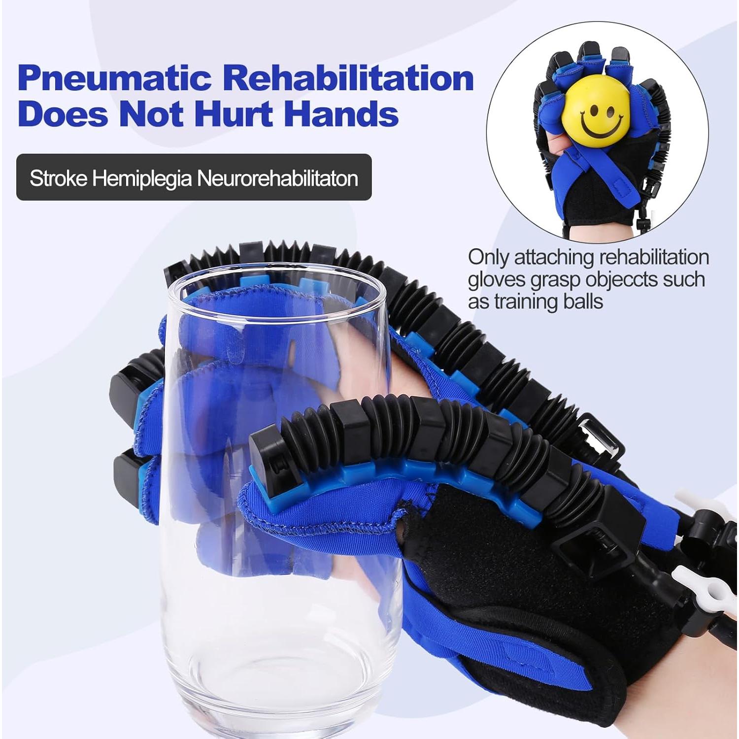 Guantes Robot Rehabilitadores Veanvoky para Mano Izquierda S