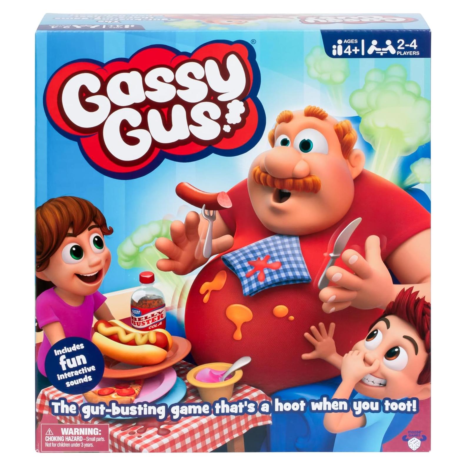 Juego Gus Gasoso MOOSE TOYS para 2-4 jugadores de 4 años