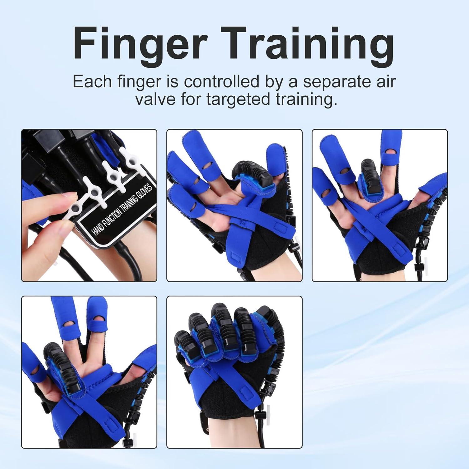 Guantes Robóticos de Rehabilitación JorWystia para Mano Izquierda