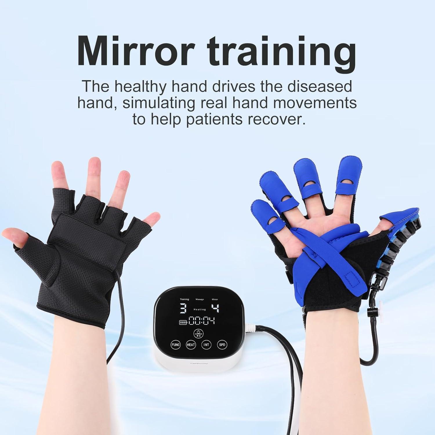 Guantes Robóticos de Rehabilitación JorWystia para Mano Izquierda