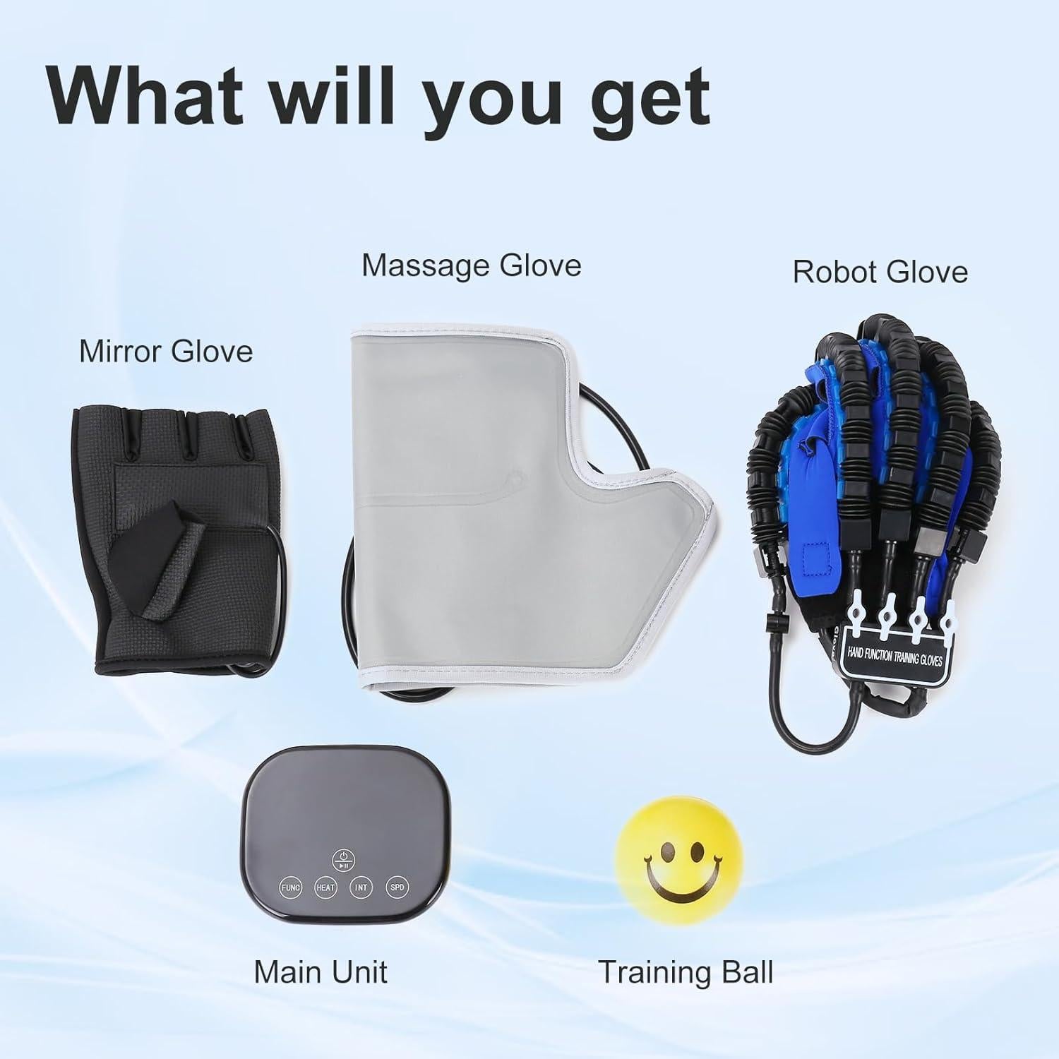 Guantes Robóticos de Rehabilitación JorWystia para Mano Izquierda