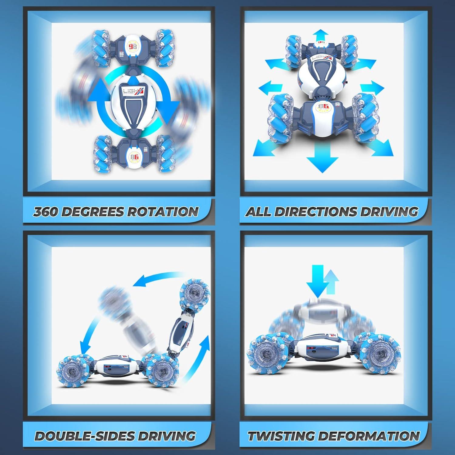 Coche RC Dysaim Acrobacias 4WD Sensor de Gestos 32.5cm