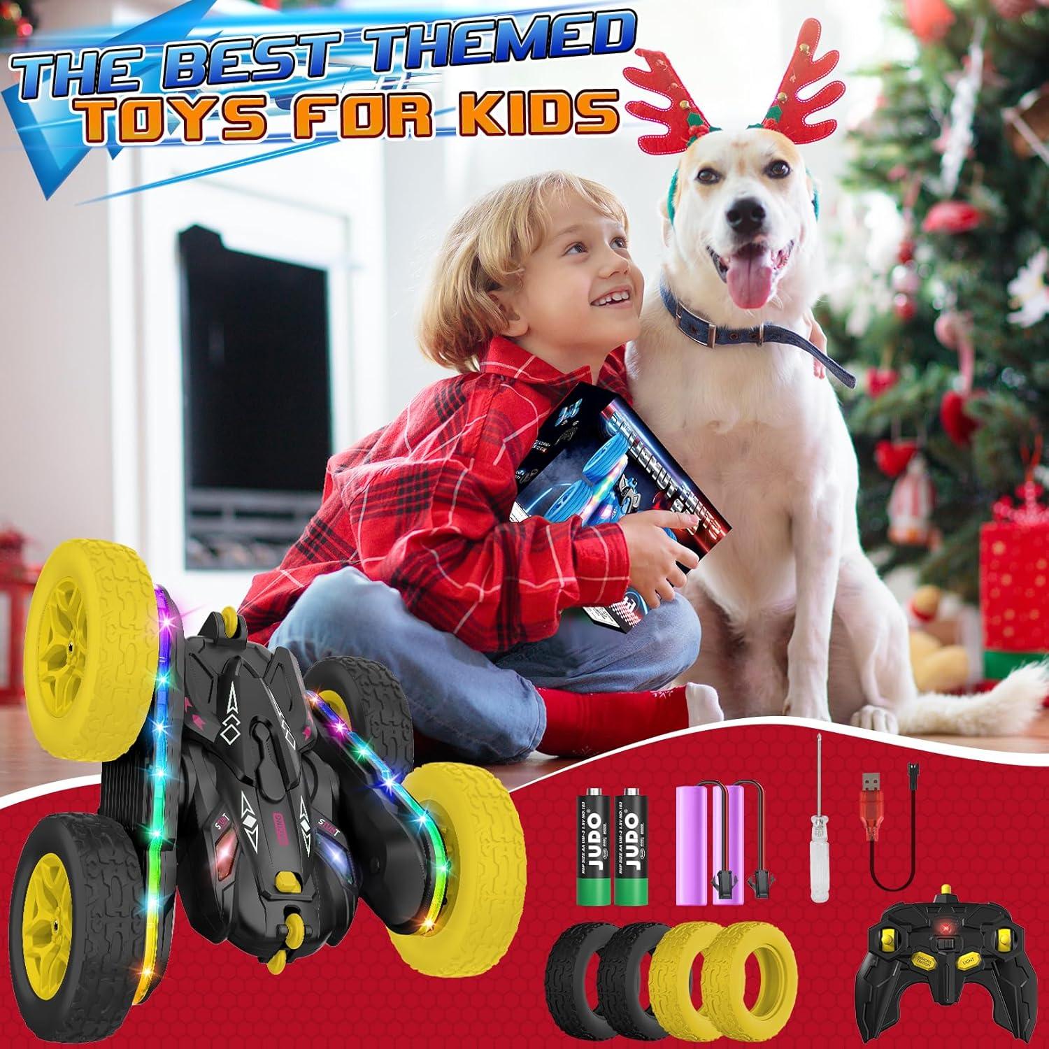 Coche RC Jimdella Acrobacias 360° LED Todo Terreno