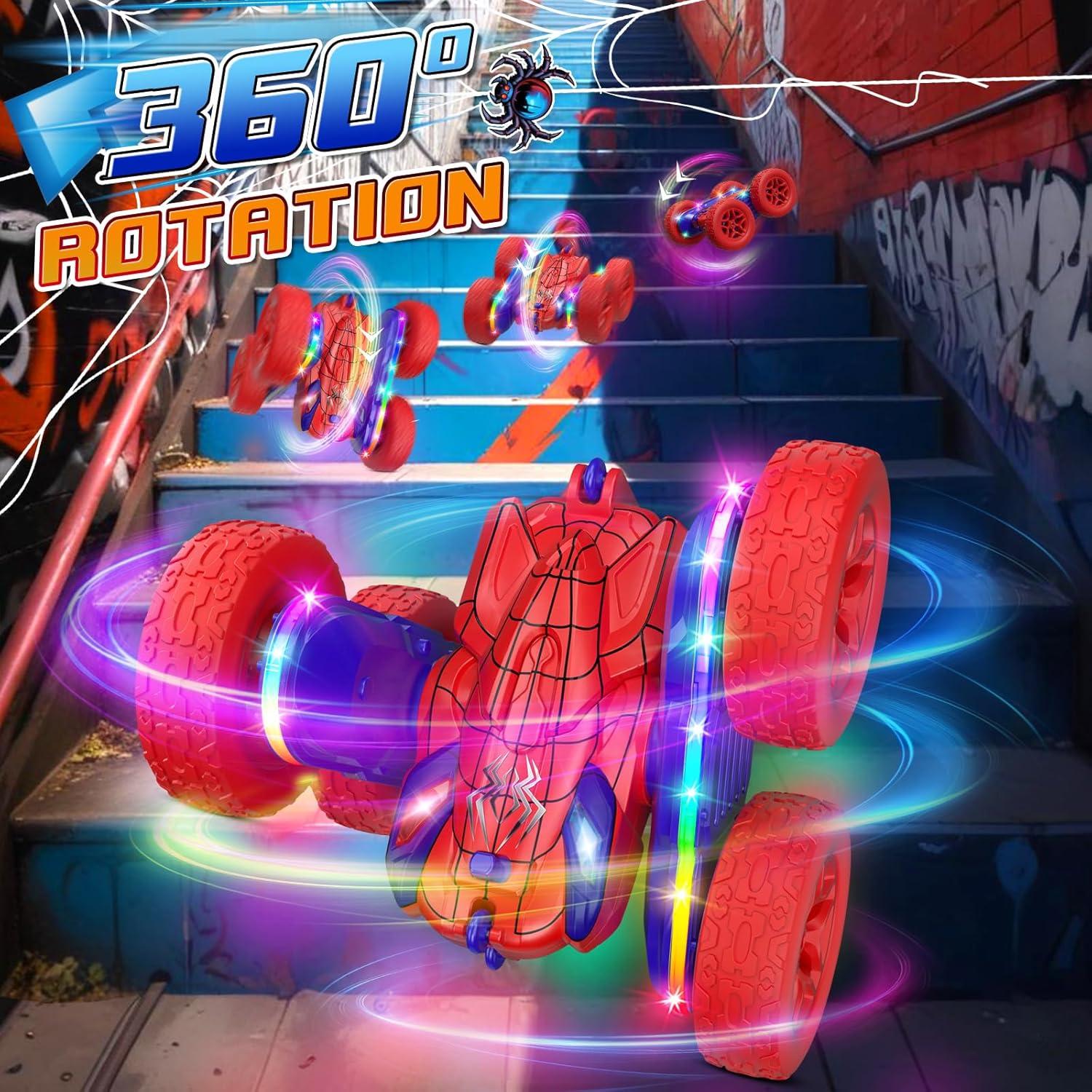 Coche RC Jimdella Acrobacias 360° LED Todo Terreno