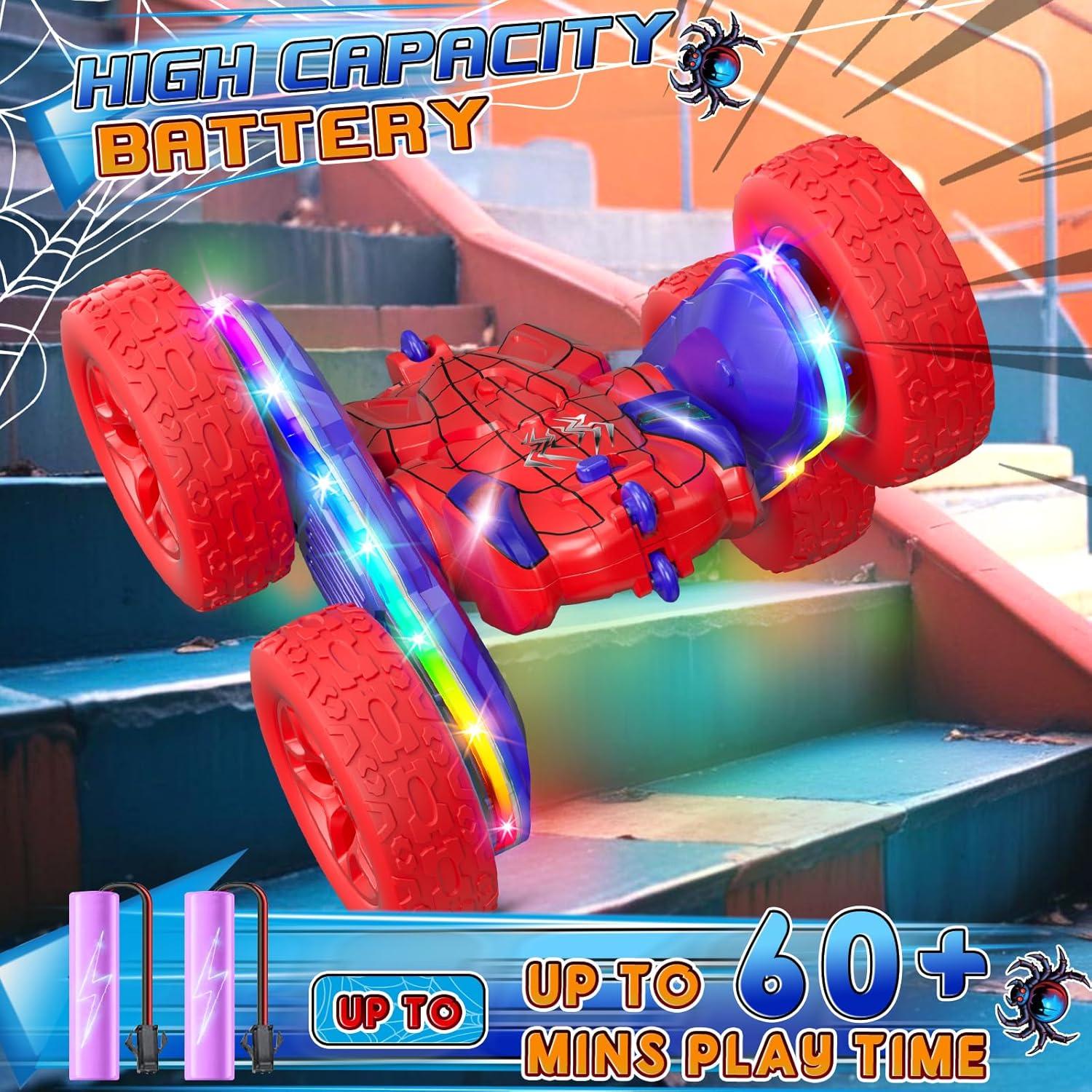 Coche RC Jimdella Acrobacias 360° LED Todo Terreno