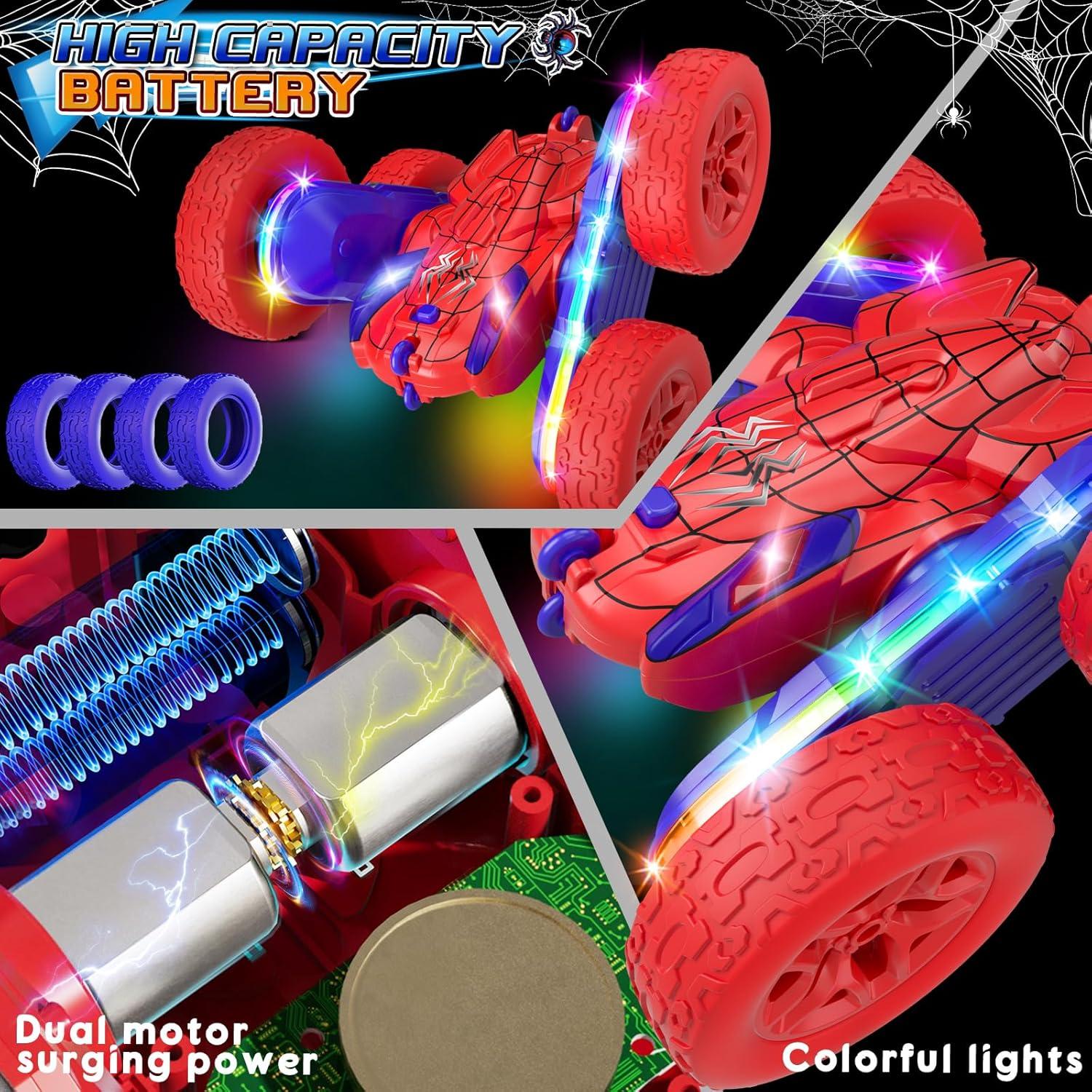 Coche RC Jimdella Acrobacias 360° LED Todo Terreno