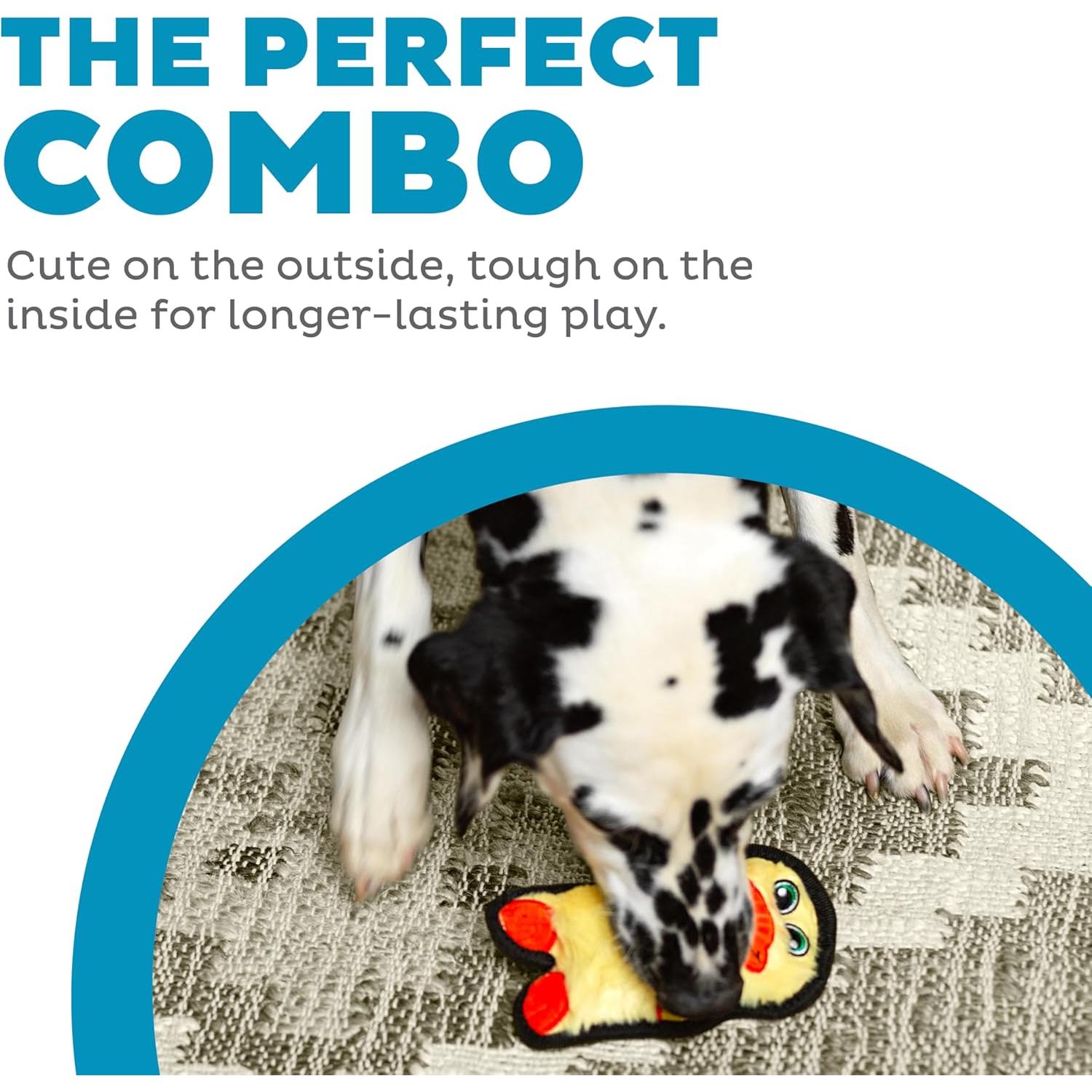 Juguete de Peluche Durablez Outward Hound Pato Amarillo XS