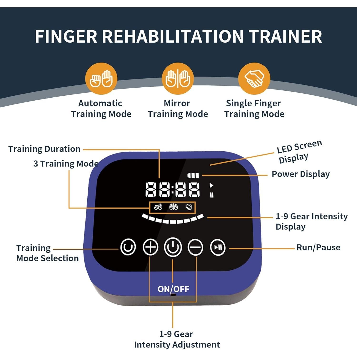 Guantes de Rehabilitación FocuBoody Mano Izquierda Talla S