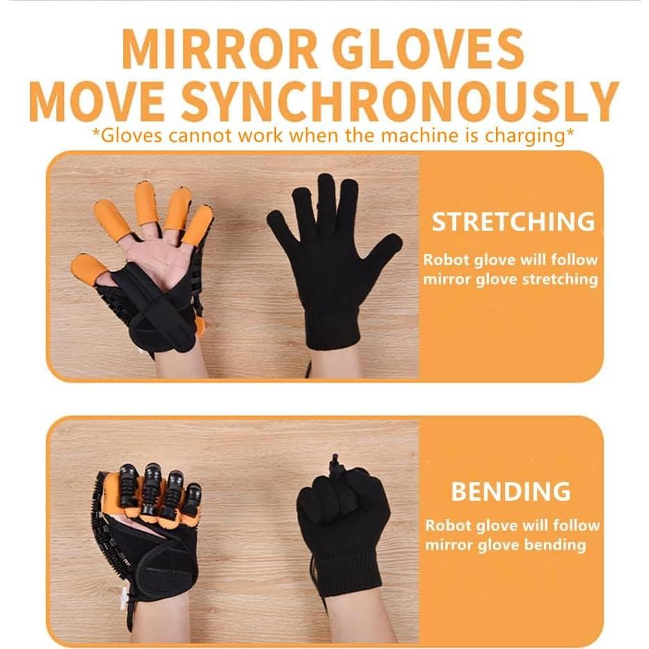 Guante de Rehabilitación GENDOING para Mano Derecha - Ajustable