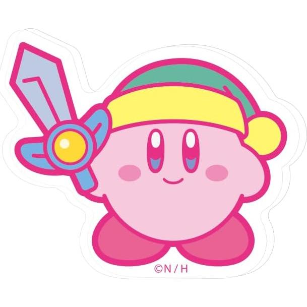 Sticker Acrílico T's Factory Kirby MUTEKI! 3.9x4.8 cm