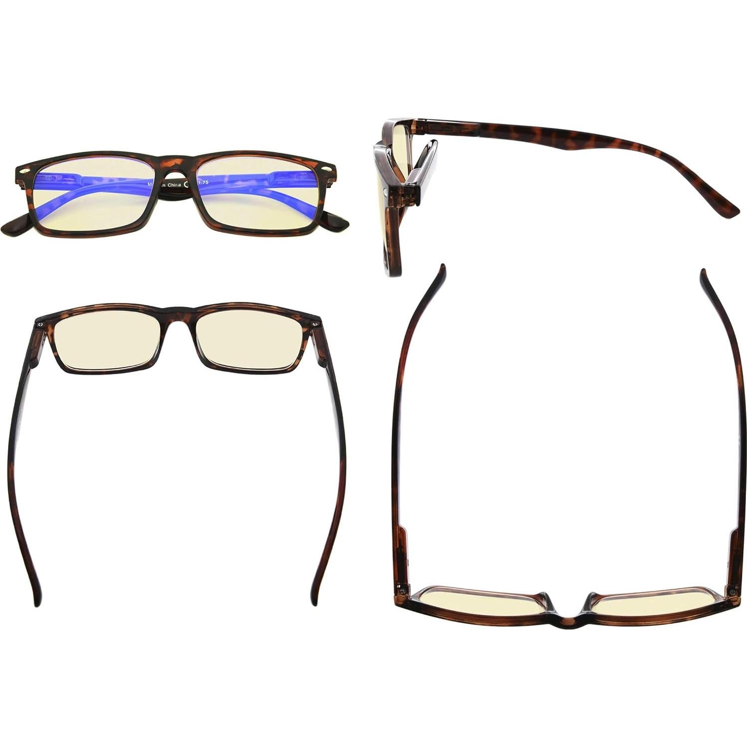 Gafas de lectura Eyekepper Carey con filtro azul 0.5x