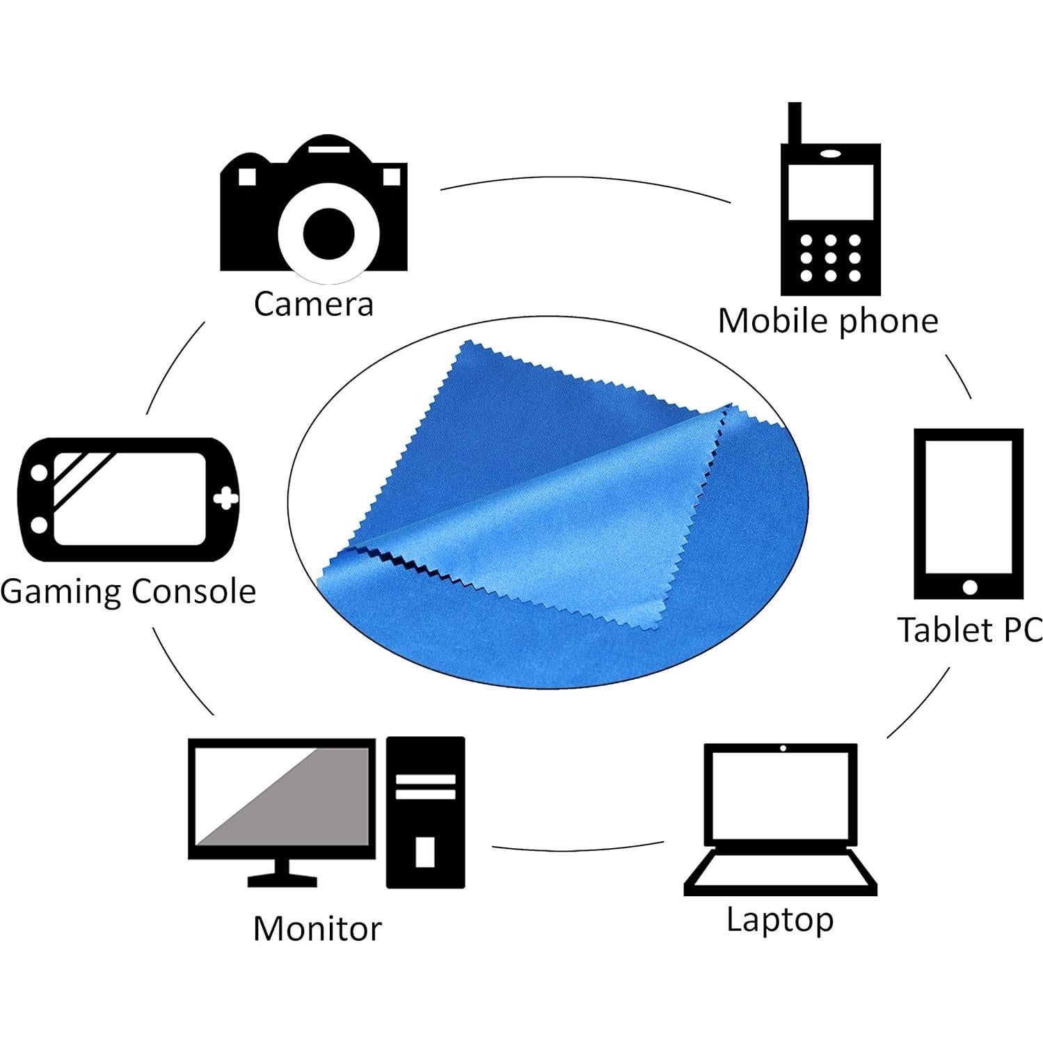 Paño de Microfibra Eco-Fused 40x40 cm Paquete de 4