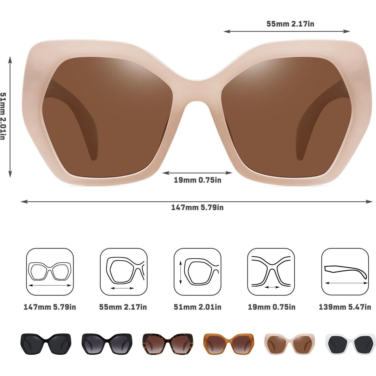 Gafas de sol polarizadas FZN802 UV400 para unisex