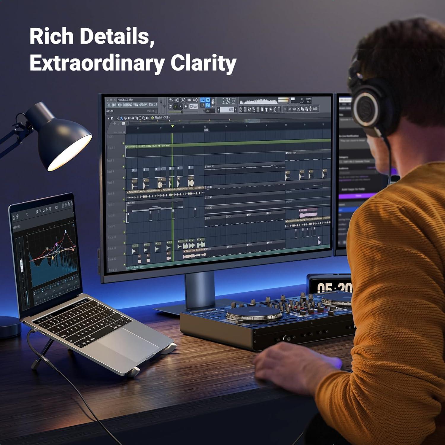 UGREEN Adaptador USB C a 3.5mm Hi-Res 32bit/384KHz