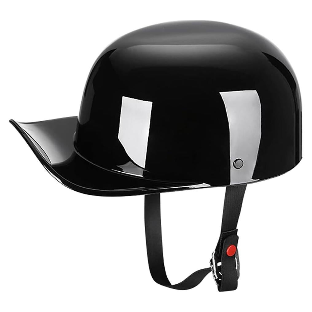 Baseball Style Cap Motorcycle Helmet Unisex-Adult - DOT Approved