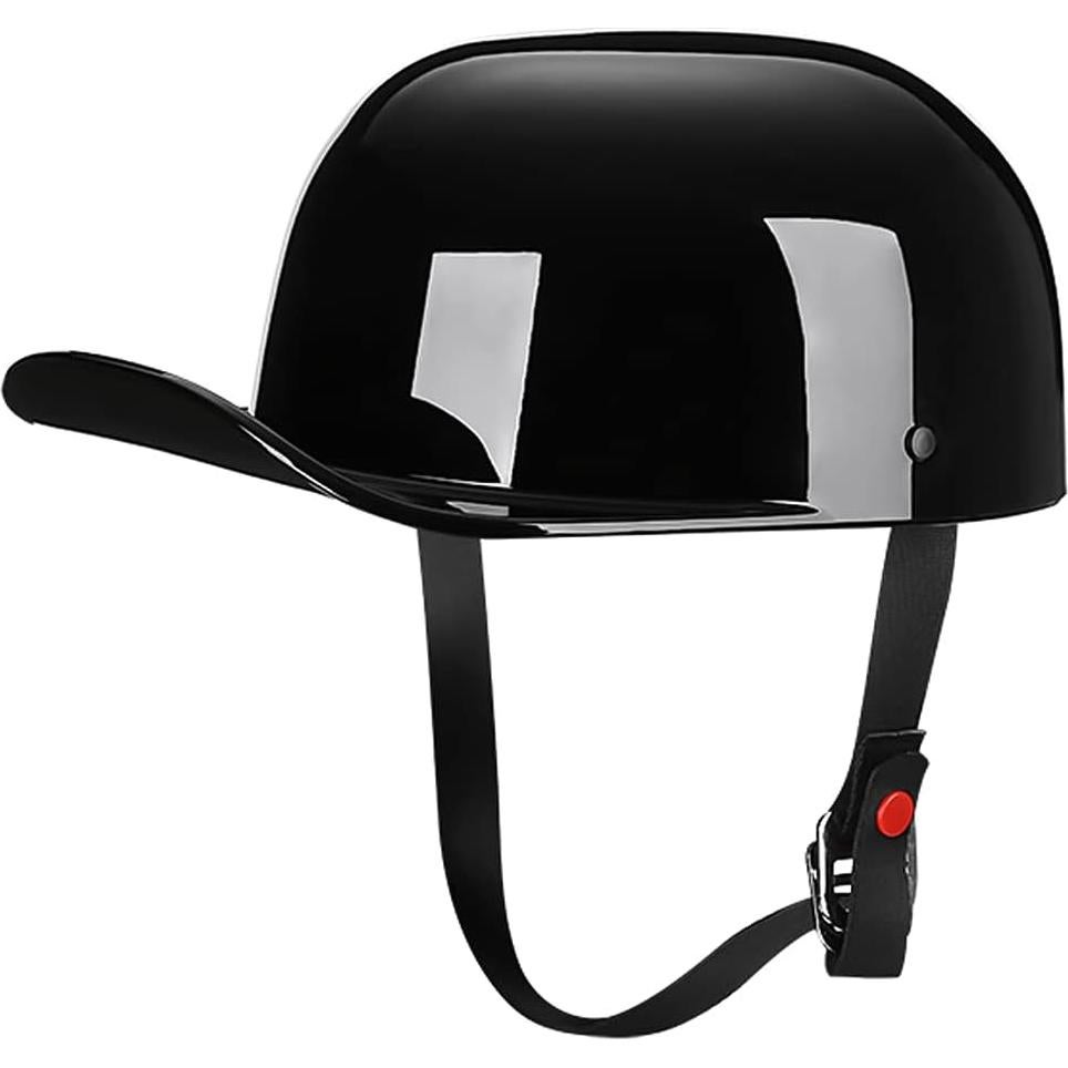 Baseball Style Cap Motorcycle Helmet Unisex-Adult - DOT Approved