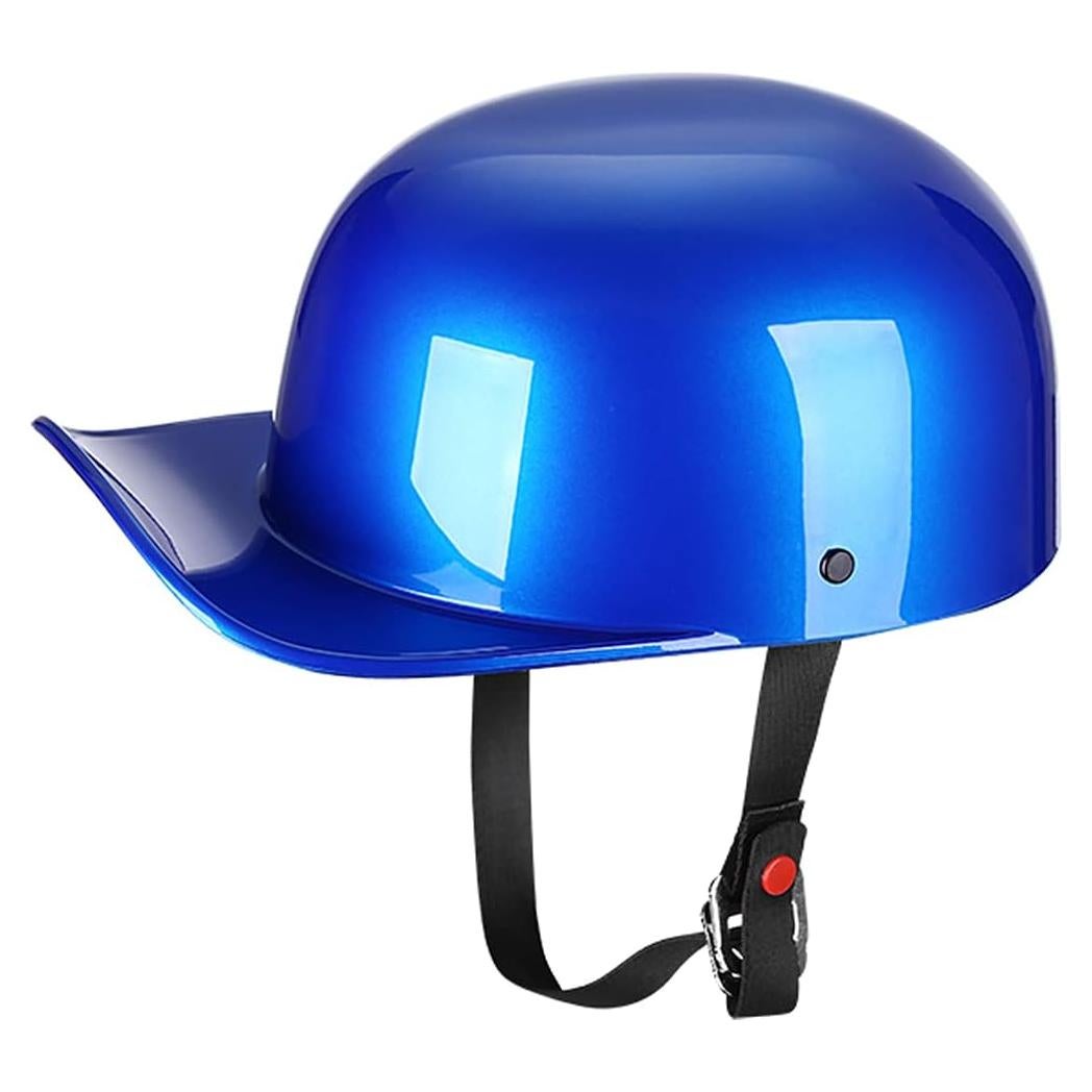 Baseball Style Cap Motorcycle Helmet Unisex-Adult - DOT Approved